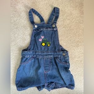 John Deere Girls Overalls 18-24 Month